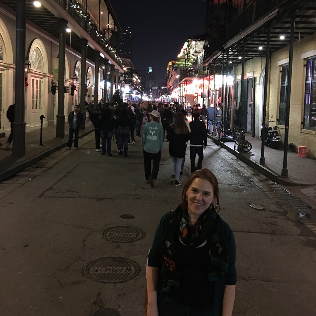 Back in the French Quarter